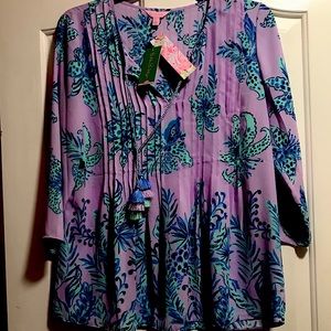 NWT Lilly Pulitzer Jungle Path Engineered Tunic